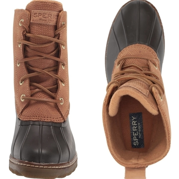 NEW Sperry Saltwater Heel Snow Boot - Size 8.5 - Picture 4 of 5